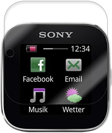 Skinomi Screen Protector Compatible with Sony Smartwatch (6-Pack) Clear TechSkin TPU Anti-Bubble HD Film