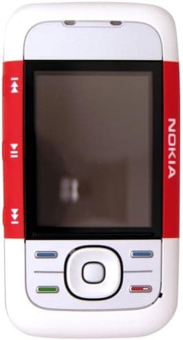 Nokia 5300 XpressMusic Unlocked Cell Phone with Camera, MP3 Player, MicroSD Slot--International Version with No Warranty (Red)