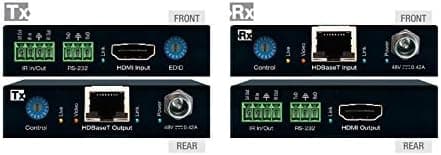 Key Digital 4K 18G POH HDBaseT HDMI Extenders (Includes KIT TX/RX 4K/70Meters 1080P/100Meters)