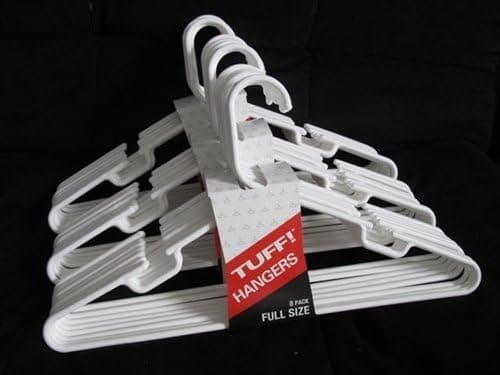 Classic White Hangers - 24 Pack