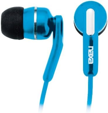NAXA Electronics NE-921 BL High Performance Isolation Stereo Earphones, Blue