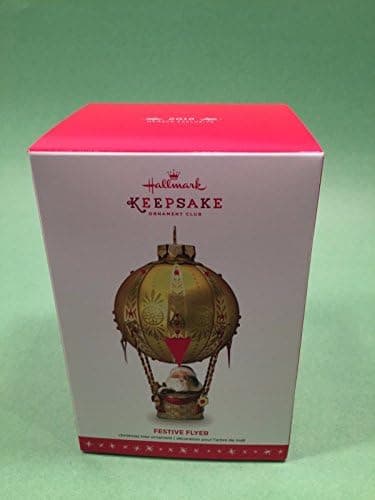 Hallmark Keepsake Ornament Club Exclusive Festive Flyer 2016