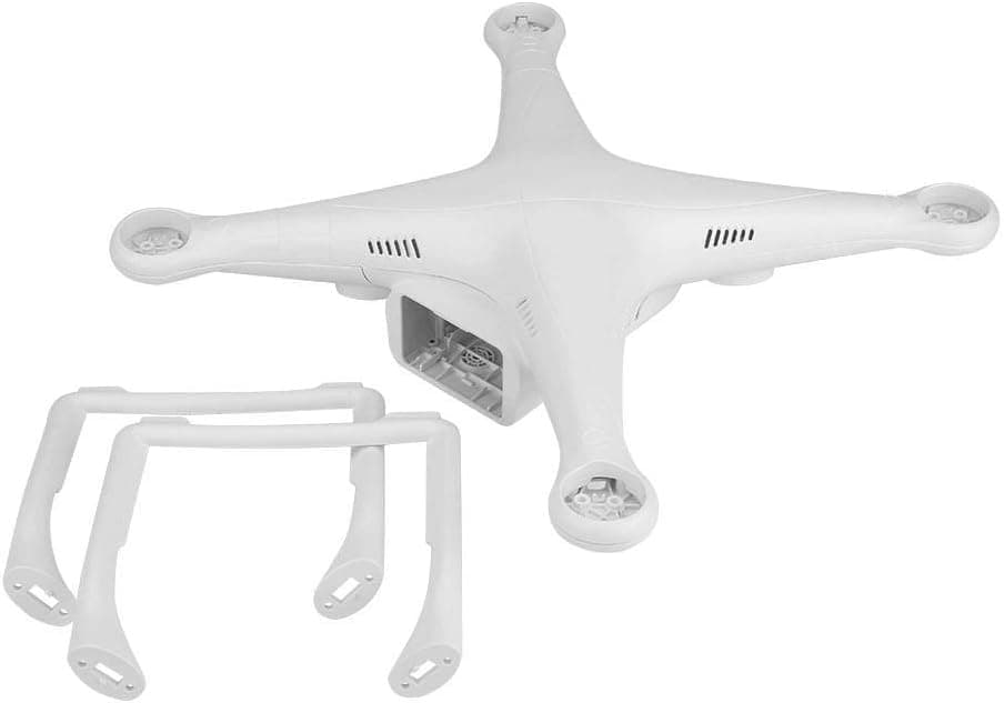 Drone Body Shell, 2pcs Landing Gears for DJI Phantom 3 Professional/Advanced Deformation Model