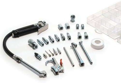 Primefit IK2002-2 1/4-Inch NPT Garage Inflator with Air Accessory Kit and Storage Case