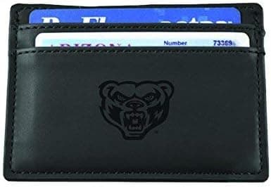LXG, Inc. Oakland University-European Money Clip Wallet-Black