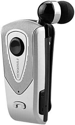 Fineblue F930 Wireless Freedom Business Bluetooth Headset Call Clarity Music No Bound Smart one Drag Two Bluetooth Earphone - Silver