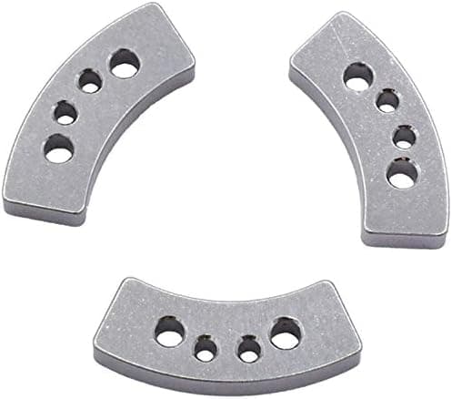 Hot Racing TRX15HSL Aluminum Hard Anodized Long Slipper Clutch Pads (3) - TRA