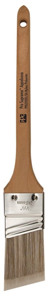 PPG Architectural Finishes ProSupreme Thin Angle Sash Paint Brush, 1 1/2", Nylon Polyester for Sharp Cut-in Ability and Long-Lasting Use