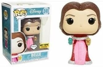Funko Pop! Disney Diamond Collection Belle HOT TOPIC Exclusive, Beauty and the Beast, Limited Edition