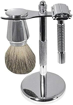SCALPMASTER Chrome Shaving Set SB-SB19