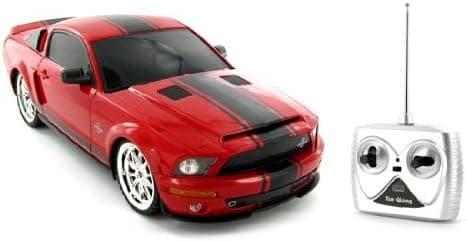 World Tech Toys 1:18 Licensed Shelby Mustang GT500 Super Snake Electric RTR Remote Control RC Car