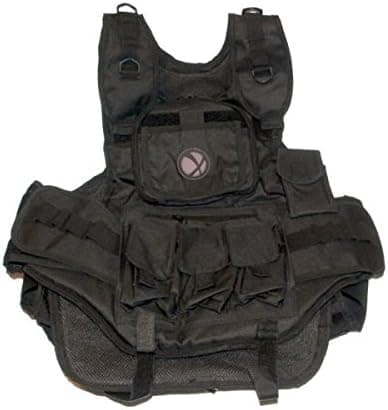 GXG Army Swat Paintball Airsoft Tactical Vest Black