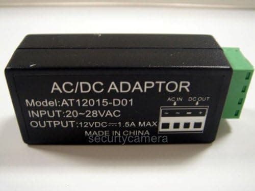 DSCTechnology 4pcs 24 Volt AC to 12 Volt DC Power Converter 1.5A Output