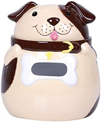 Pacific Giftware Fat Dog Cookie Jar Home Office Decor
