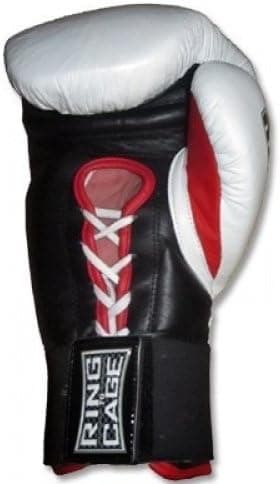 Ring to Cage Converter - Hook&Loop Strap for Lace-up Boxing Gloves - Single or Double. for Boxing, Muay Thai, Kickboxing, MMA Laceup Gloves