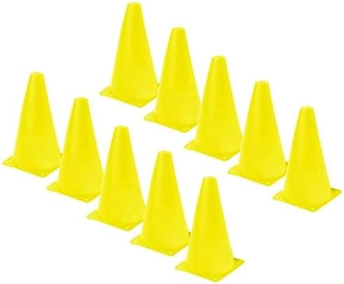 Playscene Indoor/Outdoor Flexible Cone Set, Vinyl, 12pc Set