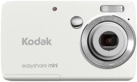 Kodak EasyShare Mini M200 10 MP Digital Camera with 3x Optical Zoom and 2.5-Inch LCD - White
