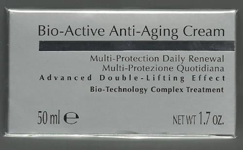 BIO Active Anti Aging Multi Protection Daily Renewal Cream Advanced Double Lifting Effect 1.7oz