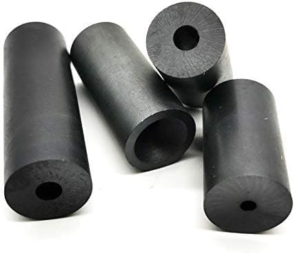 Replacement Sandblasting Nozzle Tip/Boron Carbide Air Sandblaster Tip/Sand Blaster Accessories Nozzle (80x20x8mm)