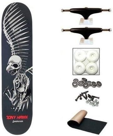 Birdhouse Tony Hawk Hawk Full Skull 8.0 Skateboard Deck Complete