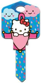 Hello Kitty Rain or Shine Kwikset KW House Key