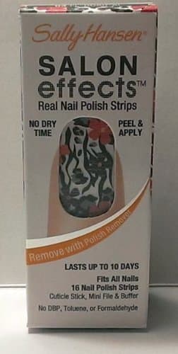Sally Hansen Salon Effects Nail Polish Strips 03 Fl-Roar-Al Limited Edition 2013