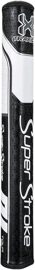 SuperStroke Traxion Tour Golf Putter Grip | Advanced Surface Texture That Improves Feedback and Tack | Minimize Grip Pressure with a Unique Parallel Design