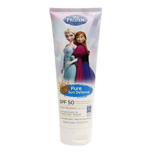 Pure Sun Defense Disney Frozen Sunscreen Lotion SPF 50, 8oz