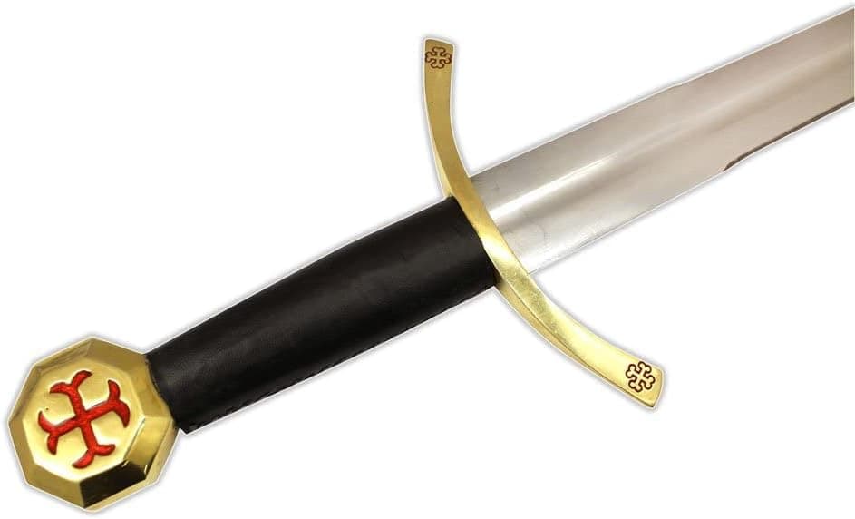 Medeival Warrior 12th Century Razor Sharp Knights Templar Medieval War Sword