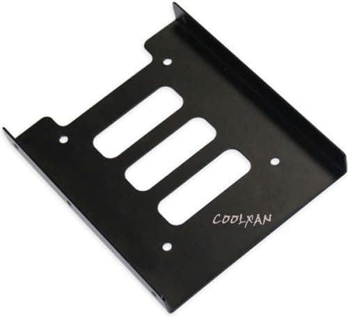 2.5" SSD/Hard Drive to 3.5" Bay Metal Tray Mount Adapter Caddy for PC SSD Holder