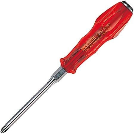 VESSEL POWER GRIP Tang-Thru Screwdriver +2x100 (4") No.4500 4500P2100