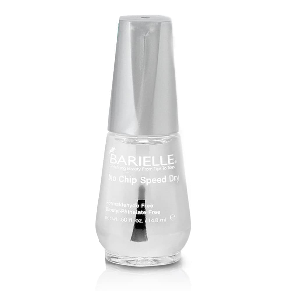BARIELLE No Chip Speed Dry with Silk Proteins and Calcium for Protecting Manicure and Pedicure .5 Ounce
