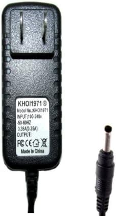 KHOI1971 ® 6-Volt Wall AC Adapter Power Cable Compatible with Bunker Hill 61910 Wireless Security System Driveway Alert Alarm Harbor Freight Tools
