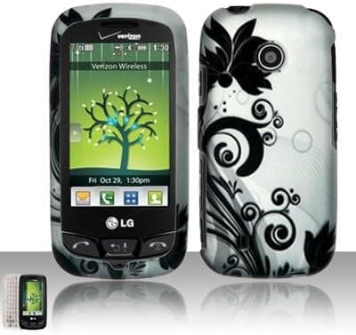 black vines design phone case that fits on to your LG Cosmos Touch VN270
