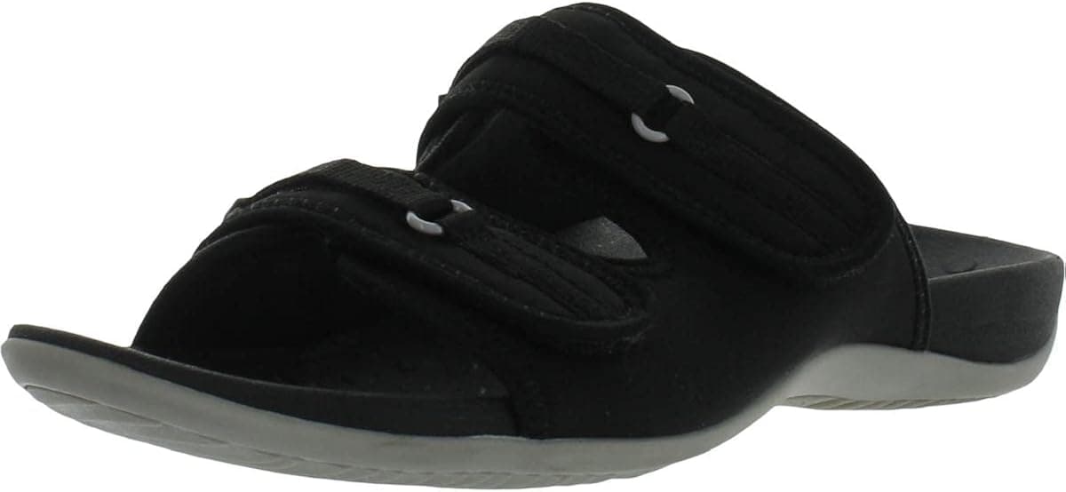 Vionic Women's Rest Sarah Slide Sandals-Supportive Ladies Sandals That Include Three-Zone Comfort with Orthotic Insole Arch Support, Sandals for Women, Slides, Flats
