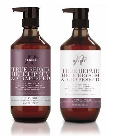 Nth Degree True Repair Helichrysum and Grapeseed Oil Collection Shampoo + Conditioner …