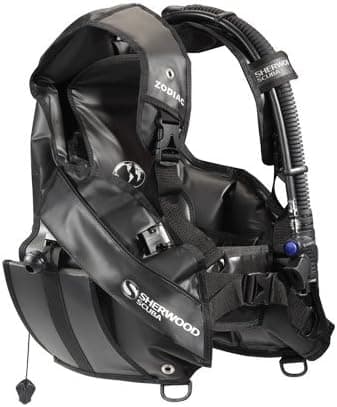 Sherwood "Zodiac BC/BCD Scuba Diving Buoyancy Compensator w/Speed Dry Material Integrated Weight System