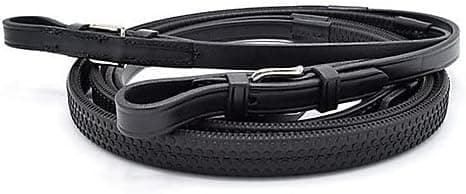 Tory Leather Rubber Grip Reins