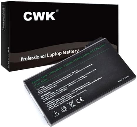 CWK New Replacement Laptop Notebook Battery for Dell Inspiron 8100 8200 2500 3700 3800 4000 4100 4150 8000 75UYF dell Latitude C510 C540 C600 C610 C640 C800 C810 C840 CPI M50 M40 C810 C840 CP CPI CPIA CPIC CPID CPIR CPM CPT CPTV M50 CPTC CPTS CPTV CPX CPXH CPXJ M M40 PP01 PP01L PP01X PPX Inspiron SmartStep 100N Precision Workstation M50 Dell Inspiron 2500 3700 3800 4000 4100 4150 8000 IM-M150268-GB