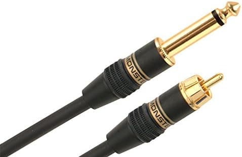Monster StudioLink Interconnect - 2 Meters - RCA to 1/4-Inch