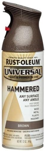 Rust-Oleum 245218 Universal All Surface Spray Paint, 12-Ounce, Hammered Brown by Rust-Oleum