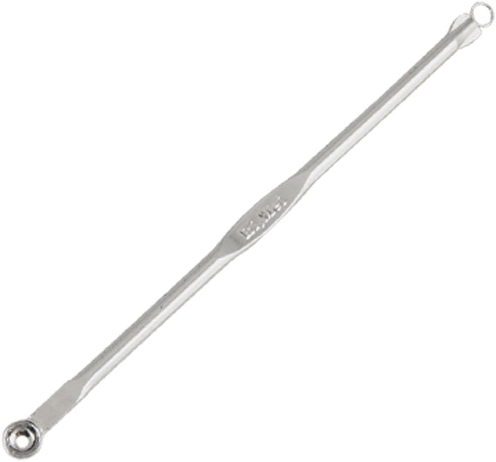 DMtse Metal Pimple Remover Blackhead Extractor Beauty Tool Silver Tone