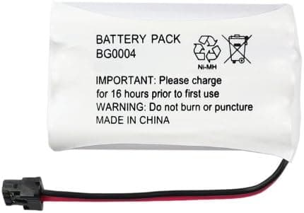 Fenzer Rechargeable Cordless Phone Battery for Lenmar CBC446 CBC-446 Cordless Telephone Battery Replacement Pack