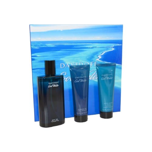 Cool Water Men Eau-de-toilette Spray, Shower Gel and After Shave Balm by Zino Davidoff