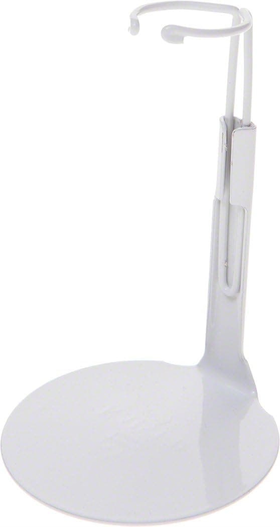 Kaiser Doll Stand 1001 - White Doll Stand for 3 1/2" to 5" Dolls and Action Figures