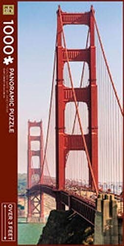 1000 Piece Panoramic Golden Gate Puzzle By Janet Fikar