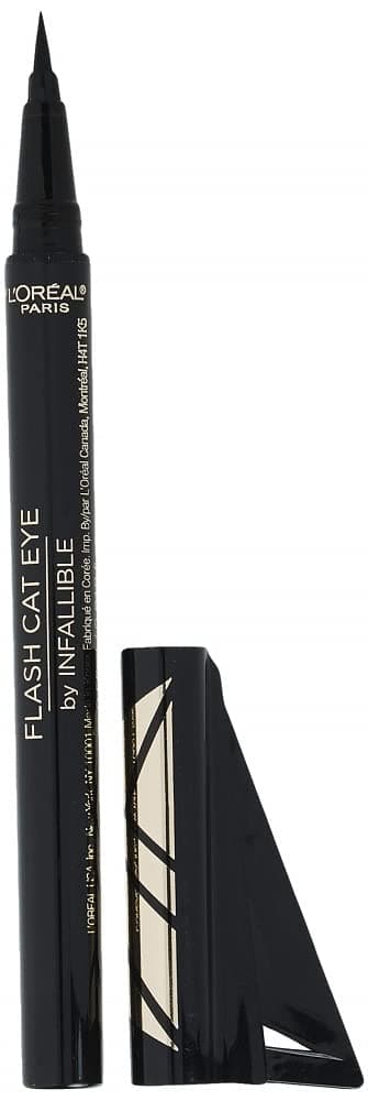 L'Oréal Paris Makeup Infallible Flash Cat Eye Waterproof Liquid Eyeliner, Black