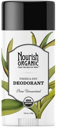 Nourish Organic Deodorant, Pure Unscented, 2.2 Ounce