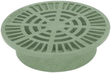 10" Round Drainage Grate - Green