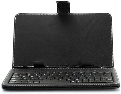 Leather Keyboard Case for 7 Inch Android Tablet Pc